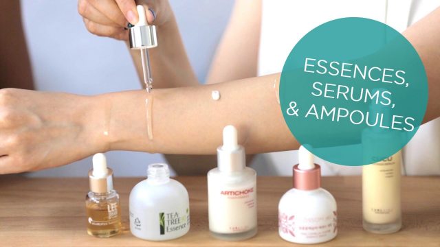 Đều là tinh chất dưỡng da Serum/ Essence / Ampoule khác gì nhau?
