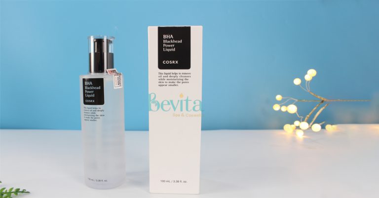 Tẩy da chết hóa học Cosrx BHA Blackhead Power Liquid dịu nhẹ cho người mới sử dụng