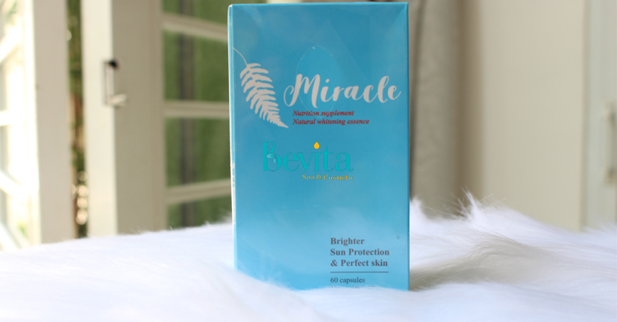 Viên uống trắng da, chống nắng Miracle