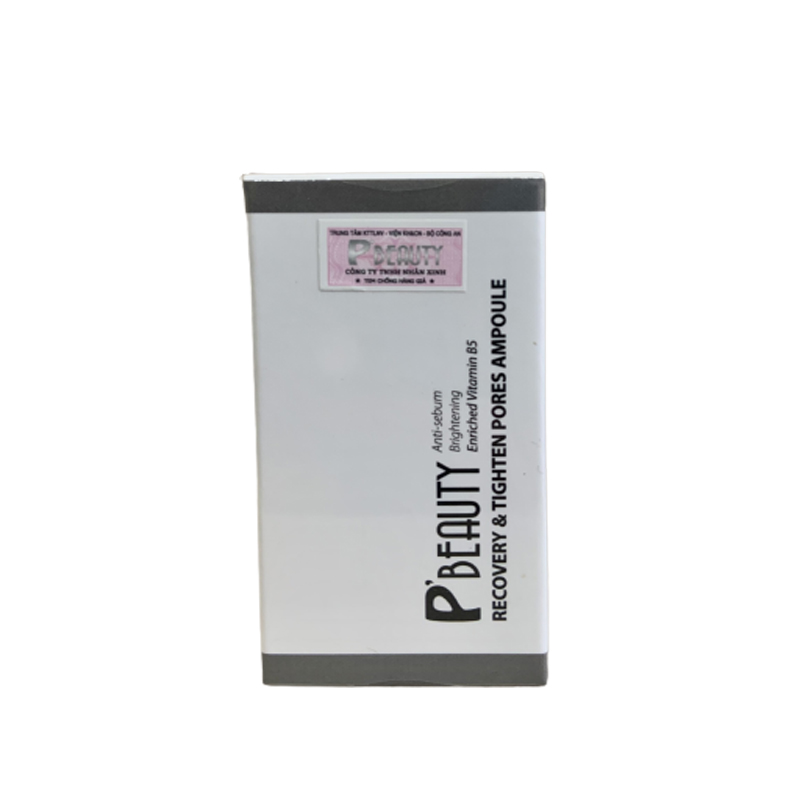 Serum trị mụn đường đen P'Beauty Recovery & Tighten Pores Ampoule 5ml