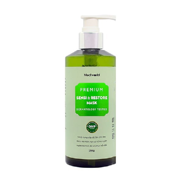 Mặt nạ giảm kích ứng, phục hồi da Mediworld Premium Sensi Restore Mask 250g