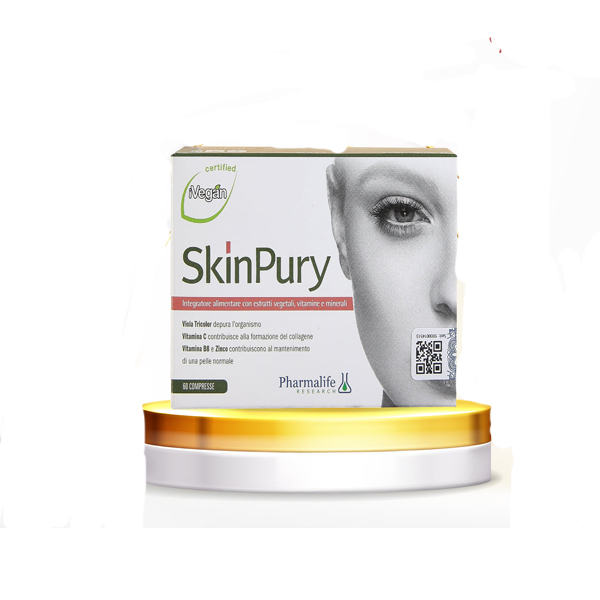 Viên uống thải độc đẹp da Pharmalife Skin Pury 60 viên