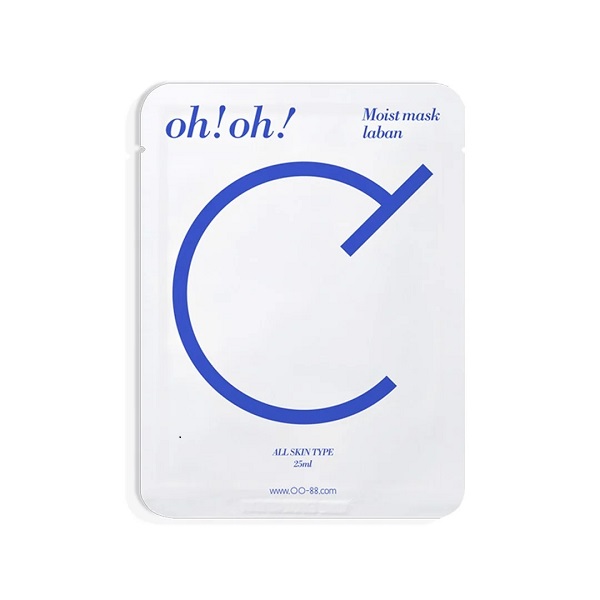 Mặt nạ cấp ẩm phục hồi da Ceramide Oh Oh Moist Mask Laban (25ml x 10 miếng) (hộp)