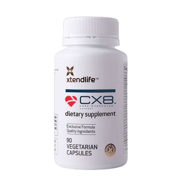 Viên Uống Hỗ Trợ Tim Mạch, Ngừa Đột Quỵ CX8 Xtend Life (90 Viên)