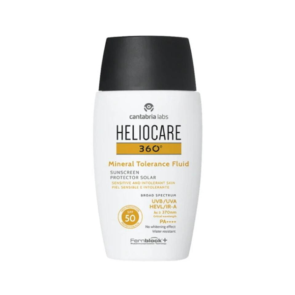 Kem chống nắng Heliocare 360 Mineral Tolerance Fluid SPF50 50ml