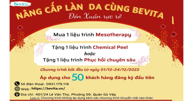 Ưu đãi đặc biệt: Mua 1 tặng 1 khi nâng cấp làn da cùng Bevita